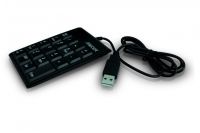 Mecer USB Numeric Keypad - Black