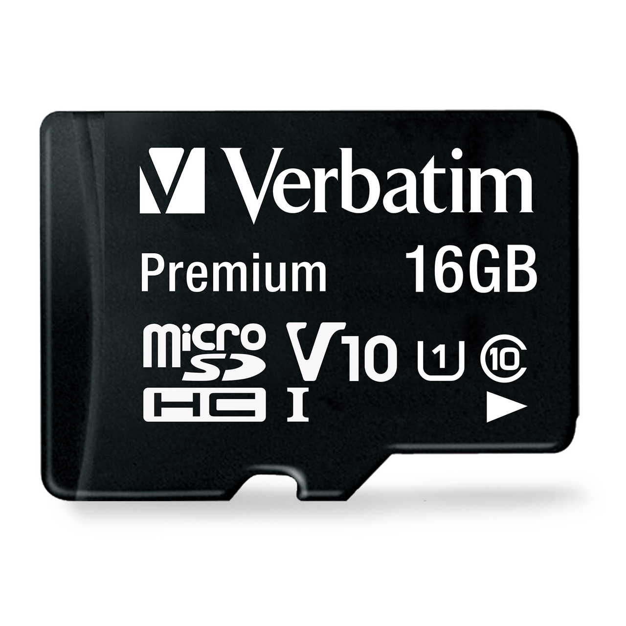 Verbatim memory card, microSDHC, 16 GB, Micro Secure Digital High-Capacity, Class 10, including adapters